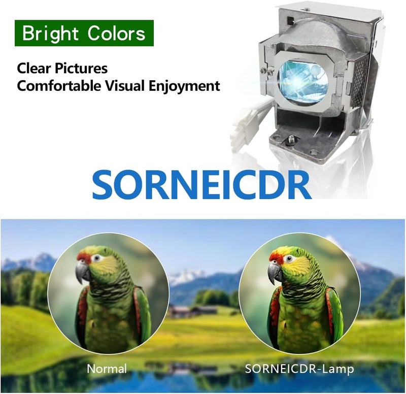 SORNEICDR RLC-085 RLC-078 Replacement Projector Lamp Bulb Compatible with Viewsonic PJD5533W PJD6543W PJD5134 PJD5132 PJD6235 PJD6245 PJD5234L PJD5232L PJD6246 Projector Lamp Bulb with Housing - Image 3